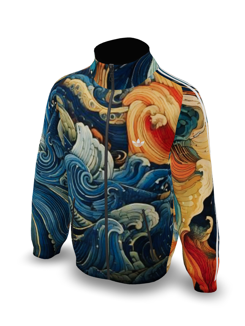 L'eau au couché de soleil