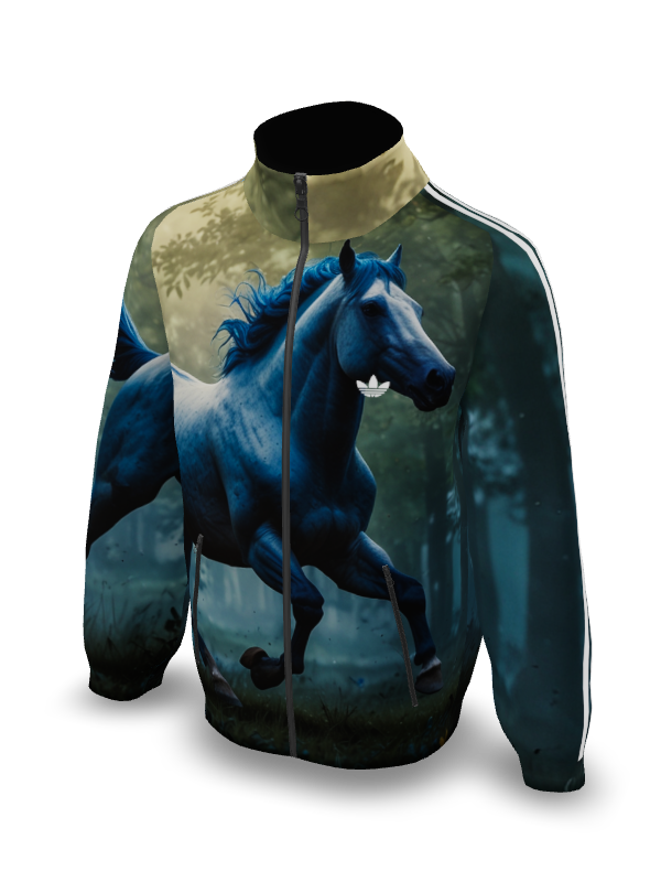 Le cheval bleu